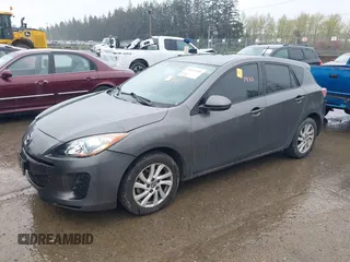 2013 Mazda 3 i Touring with VIN JM1BL1LP5D1840757, listed as a IAAI auction lot 41932440 with Not Provided miles and . Bid and sale history available at carsss.com. Image 2.