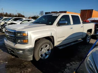 2015 Chevrolet Silverado 1500 LTZ with VIN 3GCUKSEC5FG290170, listed as a Copart auction lot 83187064 with 273,260 mi miles and Clean Title. Bid and sale history available at carsss.com. Image 1.