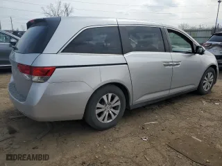 2014 Honda Odyssey EX-L with VIN 5FNRL5H6XEB065581, listed as a Copart auction lot 53467645 with 111,917 mi miles and Clean Title. Bid and sale history available at carsss.com. Image 3.