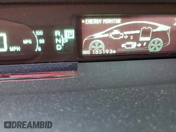 2011 Toyota Prius I z VIN JTDKN3DU9B0294705, wystawiony jako Copart lot #58981975 z przebiegiem 185 193 mil mil oraz Szkoda całkowita • Salvage title. Historia ofert i sprzedaży dostępna na DreamBid. Obrazek 9.
