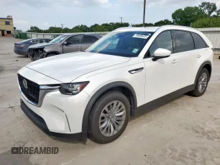 2024 Mazda CX-90 Preferred with VIN JM3KKBHA8R1152277, listed as a Copart auction lot 59499435 with 24,375 mi miles and Salvage title. Bid and sale history available at DreamBid. Image 1.