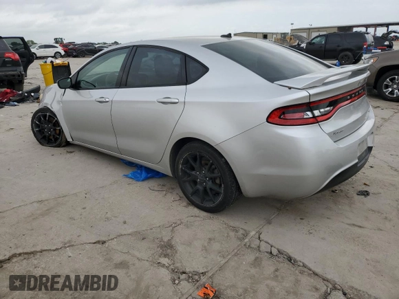 2013 Dodge Dart SXT with VIN 1C3CDFBA3DD329806, listed as a Copart auction lot 55154175 with 145,590 mi miles and Salvage title. Bid and sale history available at DreamBid. Image 2.
