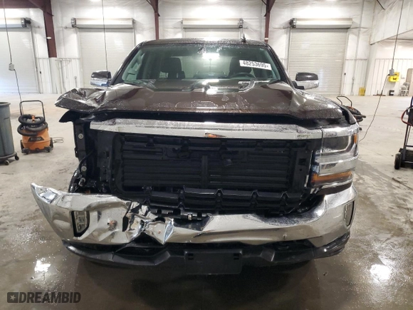 2018 Chevrolet Silverado 1500 LT with VIN 1GCVKREC8JZ158588, listed as a Copart auction lot 48253695 with 82,708 mi miles and Salvage Title. Bid and sale history available at carsss.com. Image 5.