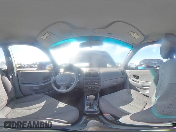 2005 Hyundai Accent GLS with VIN KMHCG45C65U625887, listed as a Copart auction lot 48824225 with 110,594 mi miles and Salvage Title. Bid and sale history available at carsss.com. Image 13.