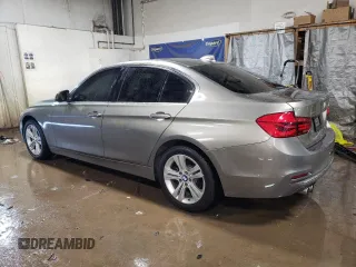 2017 BMW 3 Series 330i xDrive with VIN WBA8D9G31HNU61439, listed as a Copart auction lot 46158625 with 53,270 mi miles and Salvage Title. Bid and sale history available at carsss.com. Image 2.