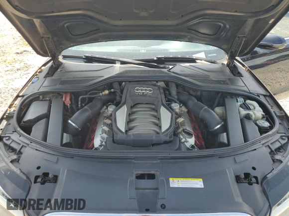 2011 Audi A8 with VIN WAURVAFD0BN026383, listed as a Copart auction lot 59854115 with 141,158 mi miles and Clean title. Bid and sale history available at DreamBid. Image 11.