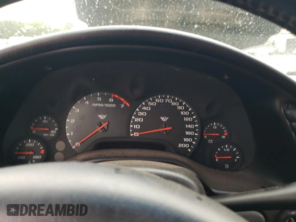 1997 Chevrolet Corvette with VIN 1G1YY22G8V5103946, listed as a Copart auction lot 71302254 with 0 mi miles and Salvage Title. Bid and sale history available at carsss.com. Image 9.