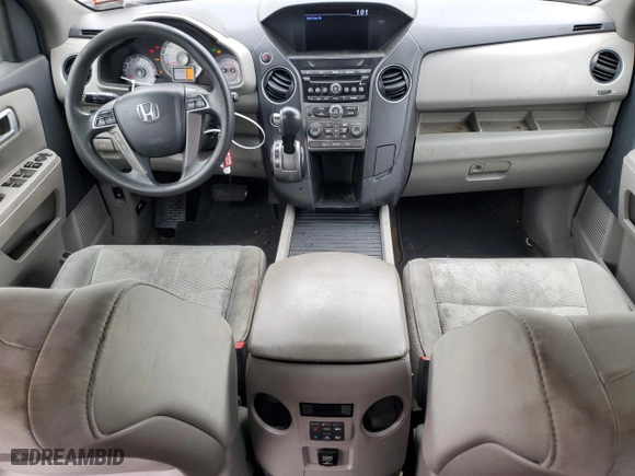 2013 Honda Pilot LX with VIN 5FNYF4H27DB037505, listed as a Copart auction lot 57568894 with 162,305 mi miles and Clean Title. Bid and sale history available at carsss.com. Image 8.
