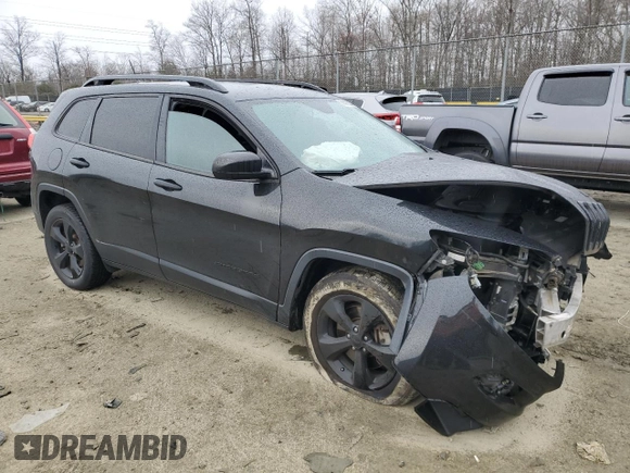 2016 Jeep Cherokee Altitude with VIN 1C4PJMAS6GW321938, listed as a Copart auction lot 86508344 with Not provided miles and Salvage title. Bid and sale history available at DreamBid. Image 4.