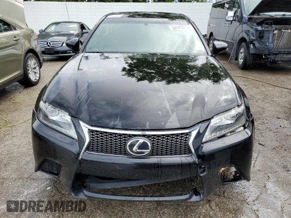 2015 Lexus GS 350 with VIN JTHBE1BL9FA005240, listed as a Copart auction lot 60325714 with 126,412 mi miles and Salvage Title. Bid and sale history available at carsss.com. Image 5.