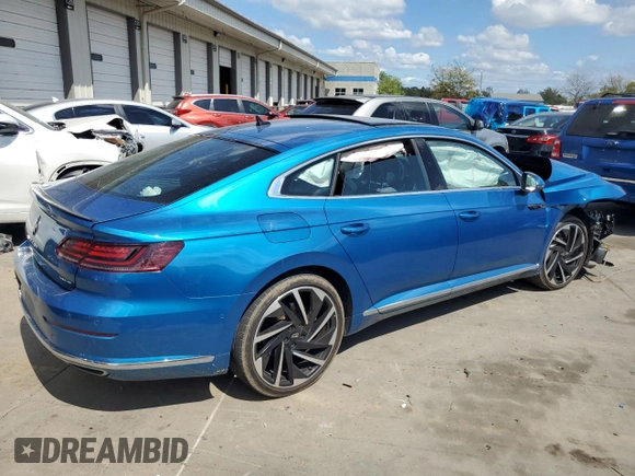 2023 Volkswagen Arteon SEL Premium R-Line z VIN WVWTR7AN8PE002467, wystawiony jako Copart lot #72014284 z przebiegiem Nie podano mil oraz Szkoda całkowita • Salvage title. Historia ofert i sprzedaży dostępna na DreamBid. Obrazek 3.