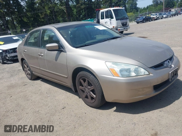 2004 Honda Accord EX z VIN 1HGCM665X4A100289, wystawiony jako IAAI lot #42483175 z przebiegiem 115 196 mil mil oraz . Historia ofert i sprzedaży dostępna na DreamBid. Obrazek 1.