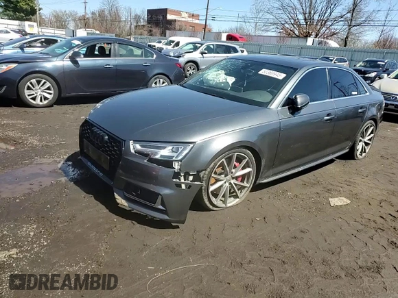 2018 Audi S4 Premium Plus with VIN WAUB4AF46JA093189, listed as a Copart auction lot 52368945 with 98,579 mi miles and Salvage Title. Bid and sale history available at carsss.com. Image 10.