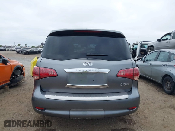 2015 Infiniti QX80 with VIN JN8AZ2NE9F9086475, listed as a IAAI auction lot 42783811 with 114,053 mi miles and . Bid and sale history available at DreamBid. Image 16.