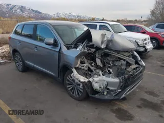 2020 Mitsubishi Outlander ES z VIN JA4AZ3A35LZ027368, wystawiony jako IAAI lot #40907609 z przebiegiem 127 987 mil mil oraz . Historia ofert i sprzedaży dostępna na DreamBid. Obrazek 1.