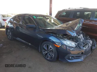 2017 Honda Civic Sedan EX-T with VIN 19XFC1F31HE025632, listed as a IAAI auction lot 41499936 with 71,118 mi miles. Bid and sale history available at carsss.com. Image 1.
