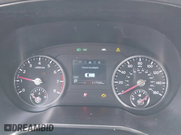 2020 Kia Telluride EX with VIN 5XYP34HC1LG056281, listed as a IAAI auction lot 41745434 with 117,590 mi miles and . Bid and sale history available at DreamBid. Image 7.
