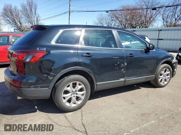 2014 Mazda CX-9 Touring z VIN JM3TB3CA4E0437589, wystawiony jako Copart lot #46572515 z przebiegiem 143 759 mil mil oraz Szkoda całkowita • Salvage title. Historia ofert i sprzedaży dostępna na DreamBid. Obrazek 3.