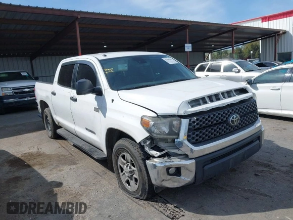 2018 Toyota Tundra 2WD SR5 with VIN 5TFEY5F12JX229395, listed as a IAAI auction lot 41860401 with 211,706 mi miles. Bid and sale history available at carsss.com. Image 1.