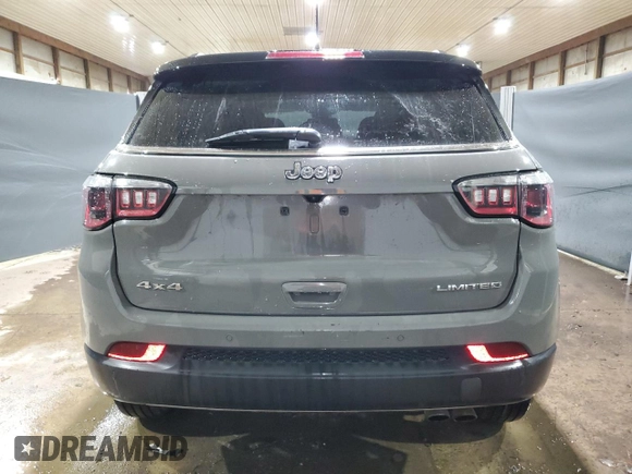 2021 Jeep Compass Limited with VIN 3C4NJDCBXMT596069, listed as a Copart auction lot 42027855 with 119,236 mi miles and Clean title. Bid and sale history available at DreamBid. Image 6.
