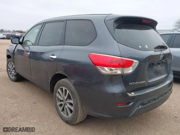 2013 Nissan Pathfinder Platinum with VIN 5N1AR2MN9DC629283, listed as a IAAI auction lot 41433891 with 253,609 mi miles. Bid and sale history available at carsss.com. Image 3.