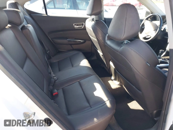 2019 Acura TLX with VIN 19UUB1F37KA011109, listed as a IAAI auction lot 41567180 with 86,818 mi miles. Bid and sale history available at carsss.com. Image 8.