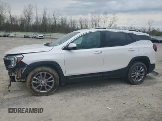 2023 GMC Terrain SLT z VIN 3GKALVEG2PL202256, wystawiony jako Copart lot #54895195 z przebiegiem 31 601 mil mil oraz Szkoda całkowita • Salvage title. Historia ofert i sprzedaży dostępna na DreamBid. Obrazek 1.