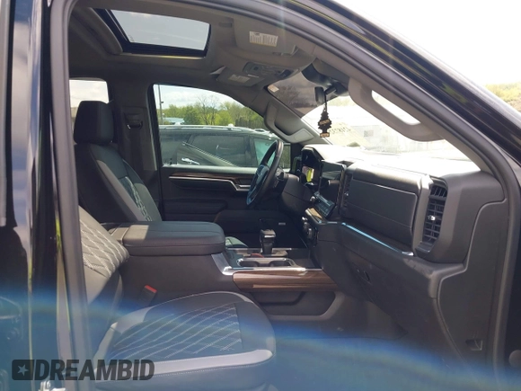 2023 Chevrolet Silverado 1500 RST with VIN 1GCUDEEL0PZ196324, listed as a IAAI auction lot 42187329 with 28,618 mi miles and . Bid and sale history available at DreamBid. Image 5.
