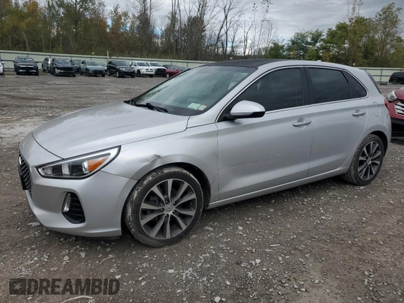 2018 Hyundai Elantra GT with VIN KMHH35LE8JU013020, listed as a Copart auction lot 74764794 with 81,491 mi miles and Salvage Title. Bid and sale history available at carsss.com. Image 1.