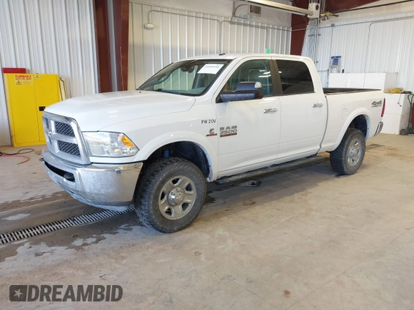 2017 Ram 2500 Big Horn with VIN 3C6UR5DL2HG701033, listed as a IAAI auction lot 41668166 with 95,653 mi miles. Bid and sale history available at carsss.com. Image 17.