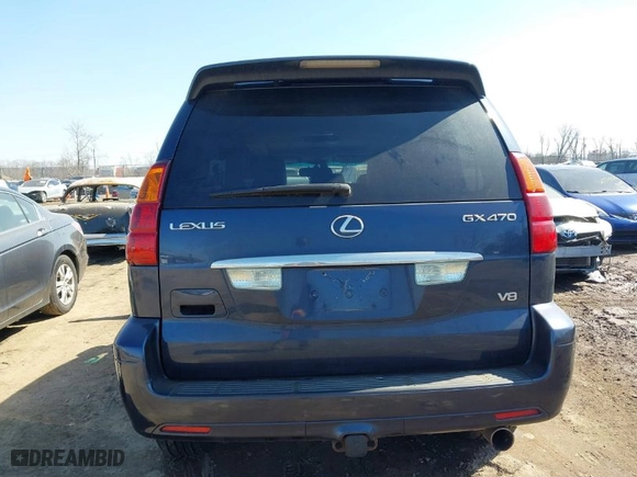 2003 Lexus GX 470 with VIN JTJBT20XX30016572, listed as a IAAI auction lot 41782620 with 127,024 mi miles. Bid and sale history available at carsss.com. Image 17.