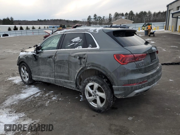 2019 Audi Q3 Premium Plus with VIN WA1BECF30K1082994, listed as a Copart auction lot 39069094 with 0 mi miles. Bid and sale history available at carsss.com. Image 2.