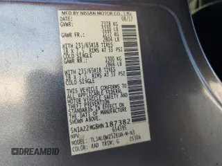 2017 Nissan Murano S with VIN 5N1AZ2MG8HN187382, listed as a Copart auction lot 55099445 with 155,727 mi miles and Salvage Title. Bid and sale history available at carsss.com. Image 14.