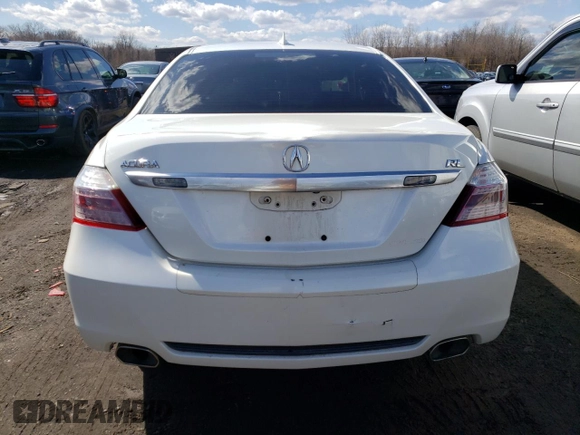 2009 Acura RL Tech Pkg with VIN JH4KB26629C000733, listed as a Copart auction lot 50509645 with 152,387 mi miles and Salvage Title. Bid and sale history available at carsss.com. Image 6.
