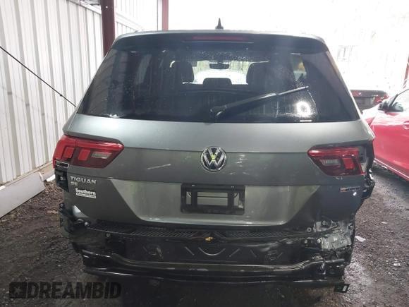 2021 Volkswagen Tiguan SE with VIN 3VV2B7AX0MM039117, listed as a IAAI auction lot 41991481 with 36,824 mi miles and . Bid and sale history available at DreamBid. Image 6.