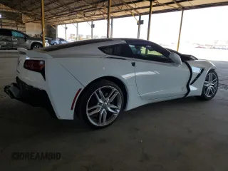 2016 Chevrolet Corvette Z51 2LT with VIN 1G1YK2D77G5111294, listed as a Copart auction lot 63336695 with 107,045 mi miles and Salvage title. Bid and sale history available at DreamBid. Image 3.