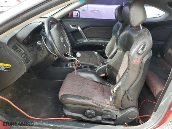 2006 Hyundai Tiburon GT with VIN KMHHN65F86U190230, listed as a Copart auction lot 47736175 with 156,991 mi miles and Non Repairable. Bid and sale history available at carsss.com. Image 7.