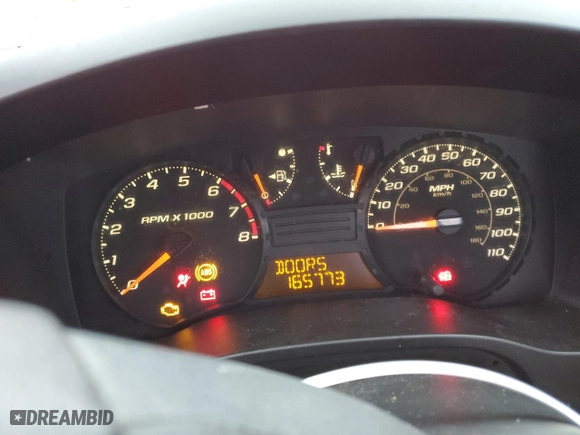 2006 Chevrolet Colorado LS with VIN 1GCCS148668186327, listed as a Copart auction lot 84711024 with 165,773 mi miles and Salvage Title. Bid and sale history available at carsss.com. Image 9.
