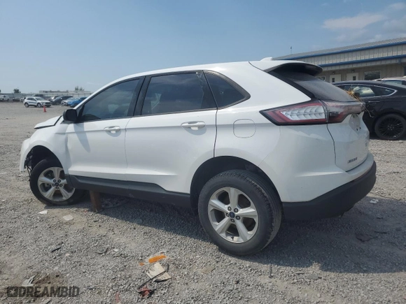 2015 Ford Edge SE with VIN 2FMTK3G90FBC16723, listed as a Copart auction lot 66744234 with 0 mi miles and Salvage Title. Bid and sale history available at carsss.com. Image 2.