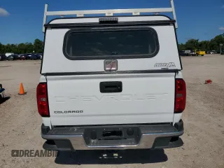 2022 Chevrolet Colorado 2WD Work Truck with VIN 1GCHSBEA2N1194574, listed as a Copart auction lot 56701075 with 34,758 mi miles and Salvage title. Bid and sale history available at DreamBid. Image 6.
