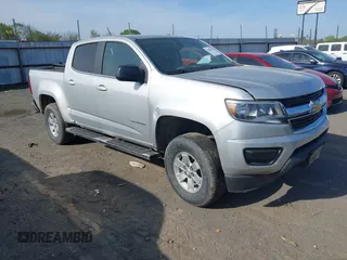 2018 Chevrolet Colorado 2WD Work Truck with VIN 1GCGSBEA0J1189525, listed as a IAAI auction lot 41898384 with 33,748 mi miles and . Bid and sale history available at DreamBid. Image 1.