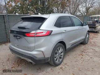 2019 Ford Edge Titanium with VIN 2FMPK3K90KBB55330, listed as a IAAI auction lot 41702441 with 94,689 mi miles. Bid and sale history available at carsss.com. Image 4.