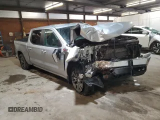2021 Chevrolet Silverado 1500 LT with VIN 1GCUYDET7MZ189364, listed as a Copart auction lot 83986924 with 0 mi miles and Salvage Title. Bid and sale history available at carsss.com. Image 4.