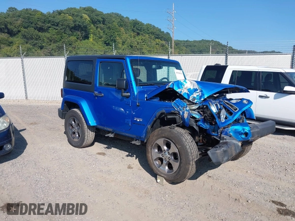 2016 Jeep Wrangler Sahara with VIN 1C4AJWBG9GL112139, listed as a IAAI auction lot 40286816 with 54,568 mi miles and . Bid and sale history available at DreamBid. Image 1.