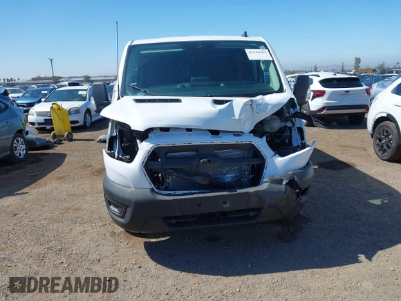 2021 Ford Transit with VIN 1FTBR1YG6MKA39997, listed as a IAAI auction lot 42228463 with 38,559 mi miles and . Bid and sale history available at DreamBid. Image 13.