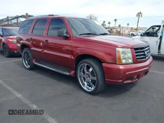 2003 Cadillac Escalade z VIN 1GYEK63N93R198047, wystawiony jako IAAI lot #41875081 z przebiegiem 211 265 mil mil oraz . Historia ofert i sprzedaży dostępna na DreamBid. Obrazek 1.