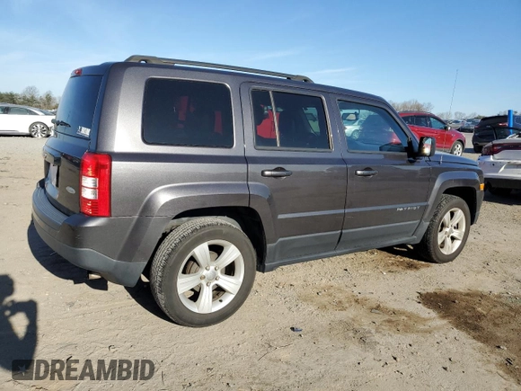 2017 Jeep Patriot Latitude with VIN 1C4NJPFB4HD102927, listed as a Copart auction lot 49469325 with 84,335 mi miles and Salvage Title. Bid and sale history available at DreamBid. Image 3.