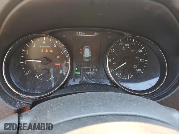2017 Nissan Rogue S with VIN JN8AT2MT6HW403702, listed as a Copart auction lot 46864555 with 66,035 mi miles and Salvage Title. Bid and sale history available at carsss.com. Image 9.