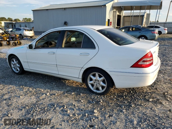 2003 Mercedes-Benz C 320 with VIN WDBRF64JX3F398183, listed as a Copart auction lot 73837514 with 129,526 mi miles and Salvage Title. Bid and sale history available at DreamBid. Image 2.