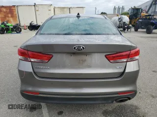 2016 Kia Optima LX Turbo with VIN 5XXGT4L15GG037782, listed as a Copart auction lot 43381115 with 109,015 mi miles and Salvage Title. Bid and sale history available at carsss.com. Image 6.